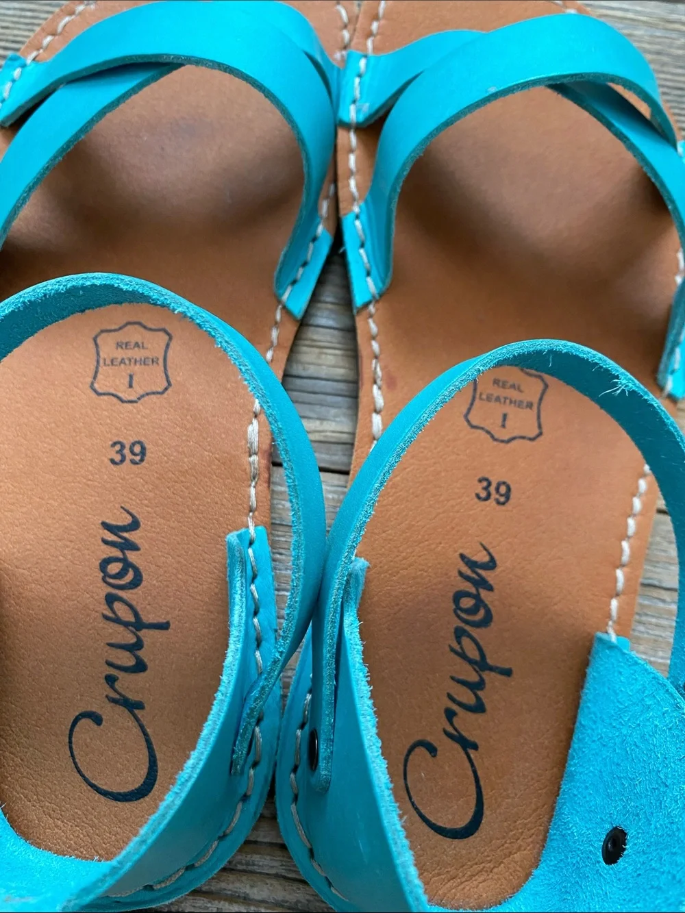 Crupon Febo Cross Barefoot Sandals. Avion. 39. - Picture 5 of 9